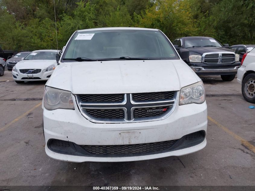 2014 Dodge Grand Caravan Se VIN: 2C4RDGBG5ER163030 Lot: 40367359