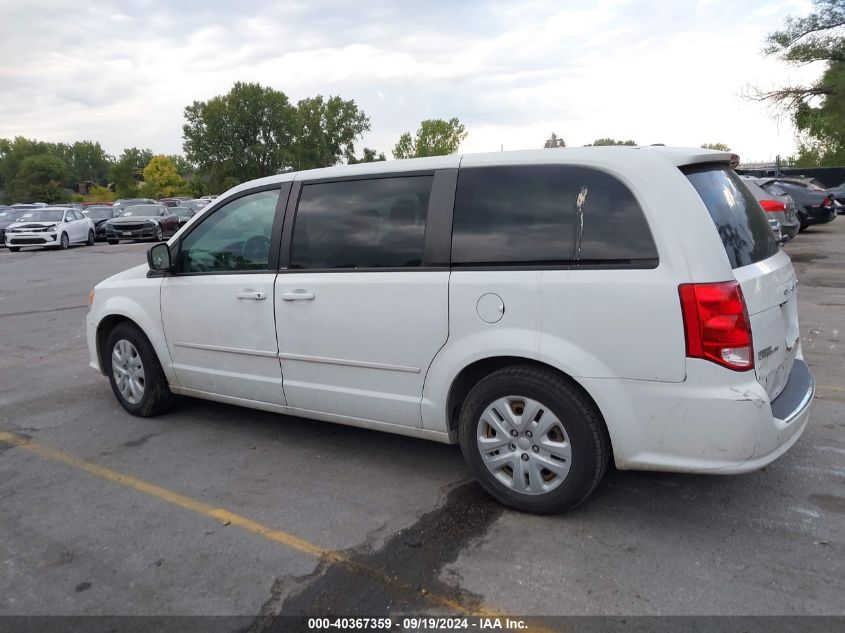 2014 Dodge Grand Caravan Se VIN: 2C4RDGBG5ER163030 Lot: 40367359