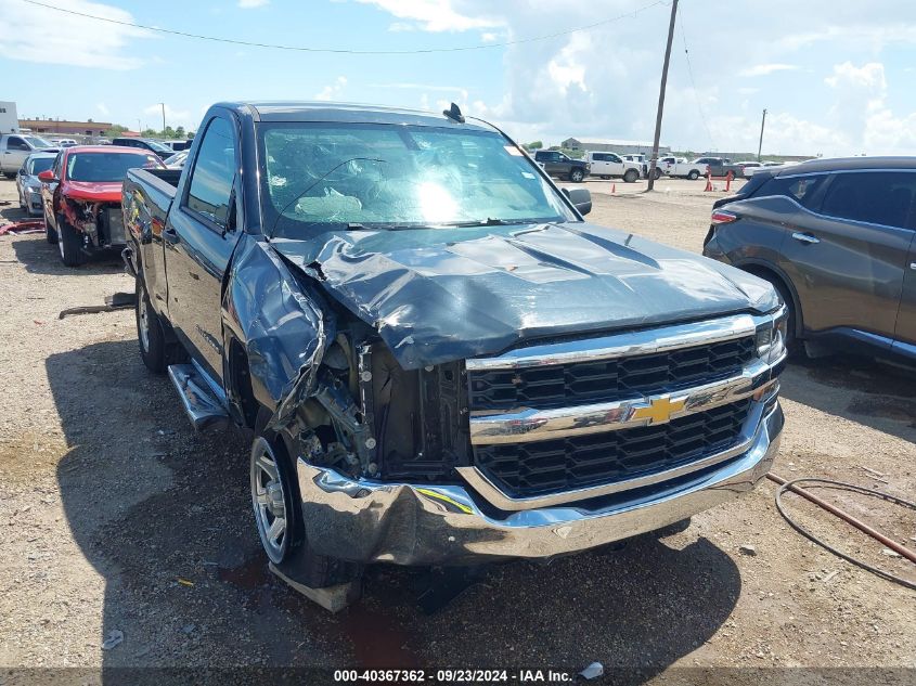 2018 Chevrolet Silverado 1500 Ls VIN: 1GCNCNEH9JZ120725 Lot: 40367362