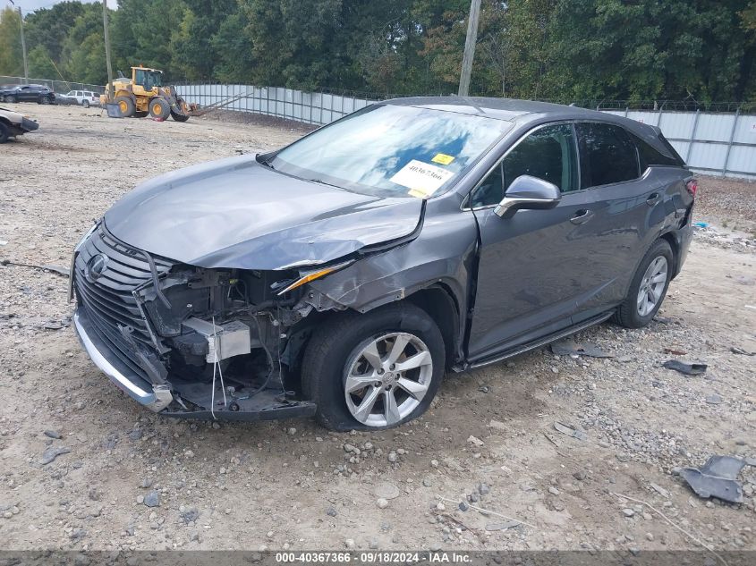 2T2ZZMCA5HC063228 2017 LEXUS RX - Image 2