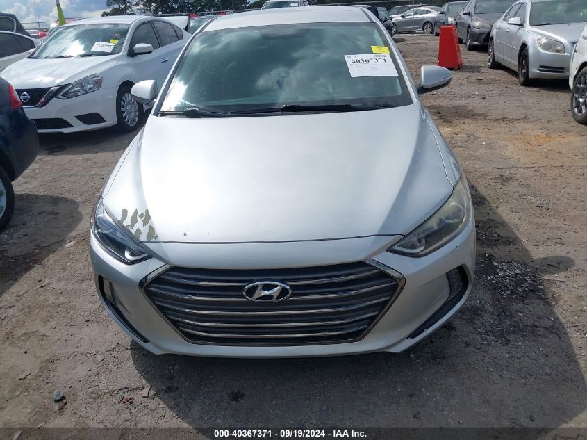 2017 Hyundai Elantra Limited VIN: 5NPD84LF9HH024703 Lot: 40367371