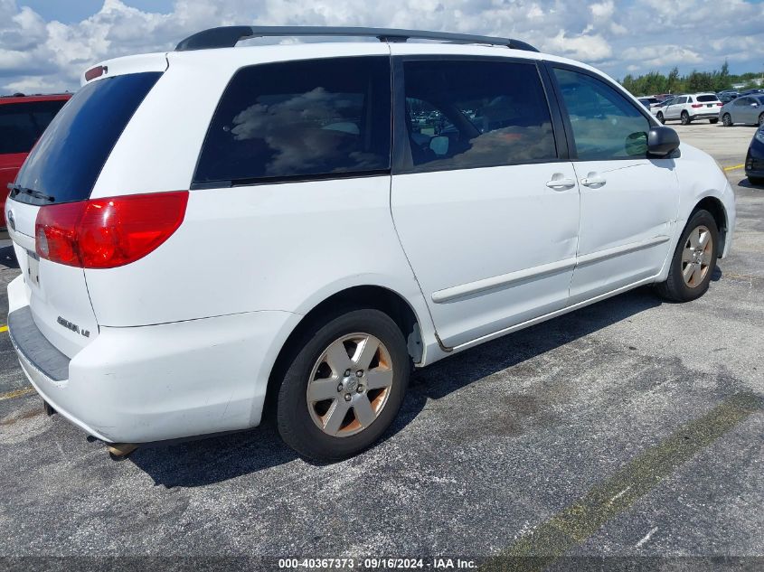 2010 Toyota Sienna Le VIN: 5TDKK4CC8AS333531 Lot: 40367373