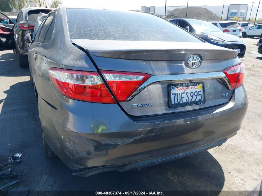 2016 Toyota Camry Se VIN: 4T1BF1FK1GU238900 Lot: 40367374