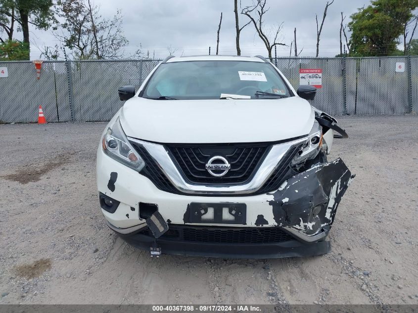 2017 Nissan Murano Platinum VIN: 5N1AZ2MH3HN148787 Lot: 40367398