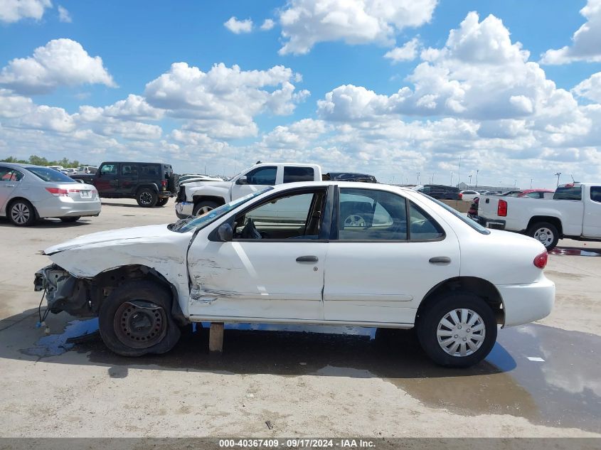 2004 Chevrolet Cavalier VIN: 1G1JC52F047115651 Lot: 40367409