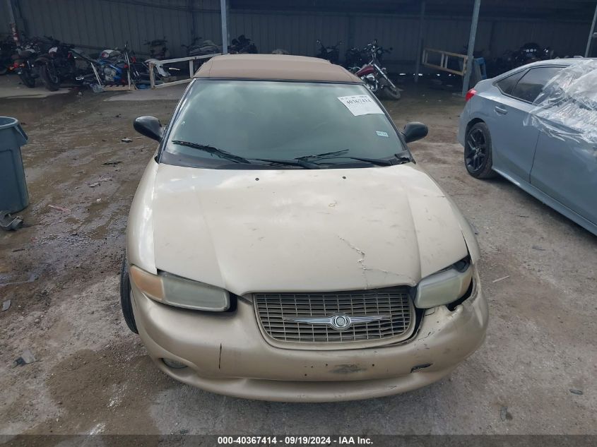 1999 Chrysler Sebring Jxi VIN: 3C3EL55H0XT205070 Lot: 40367414