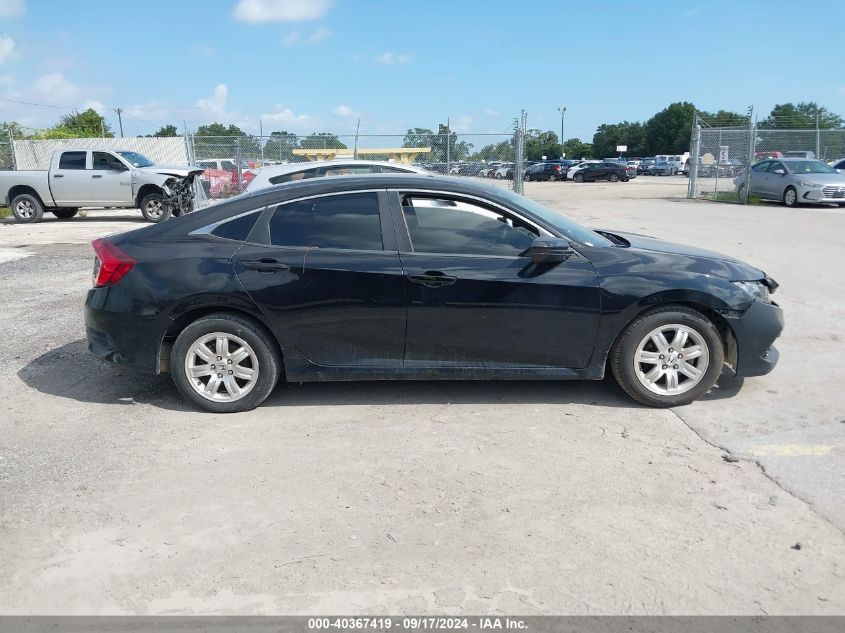 2019 Honda Civic Lx VIN: 19XFC2F61KE026576 Lot: 40367419