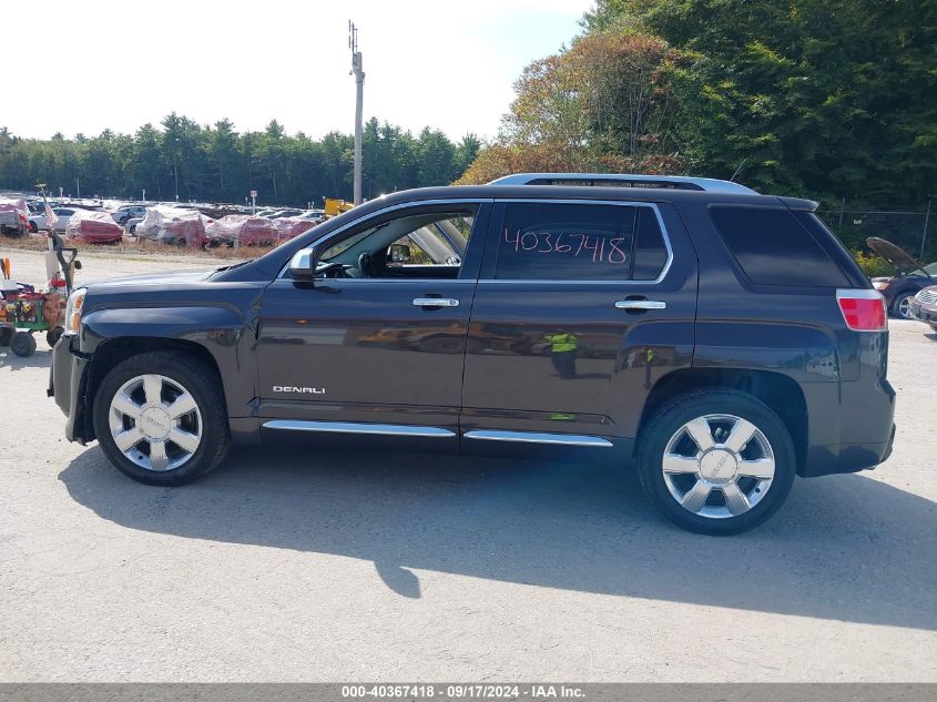 2013 GMC Terrain Denali VIN: 2GKFLYE33D6177615 Lot: 40367418