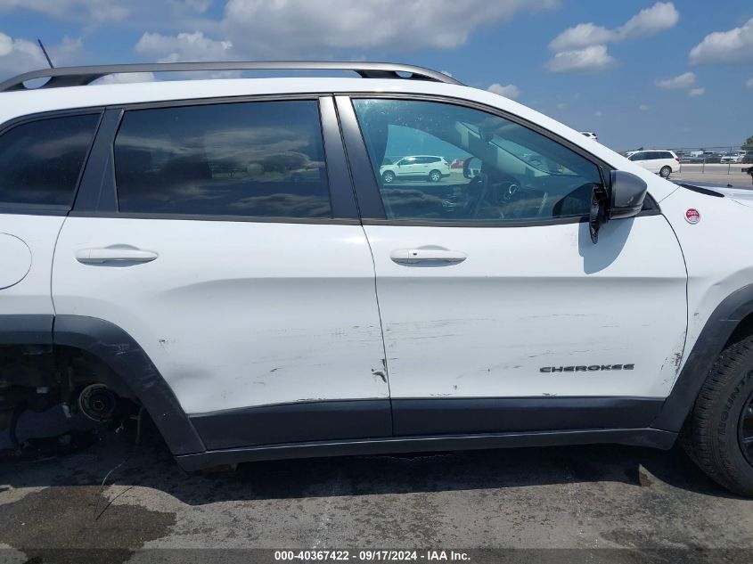 2019 Jeep Cherokee Trailhawk 4X4 VIN: 1C4PJMBX0KD422116 Lot: 40367422