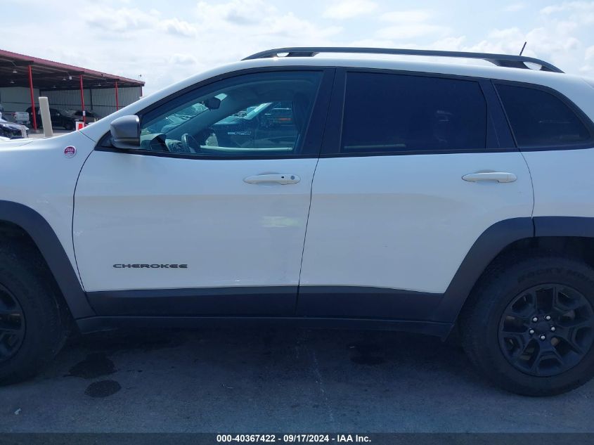 2019 Jeep Cherokee Trailhawk 4X4 VIN: 1C4PJMBX0KD422116 Lot: 40367422