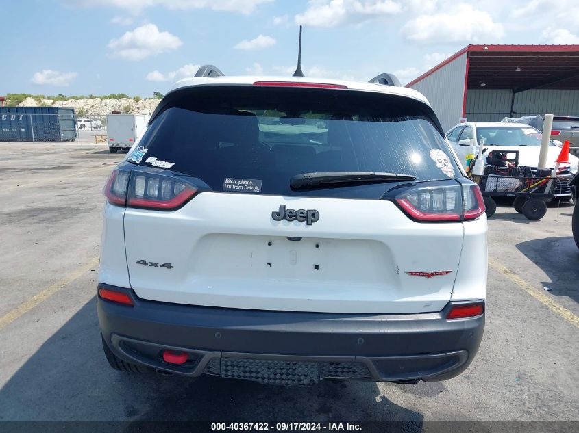 2019 Jeep Cherokee Trailhawk 4X4 VIN: 1C4PJMBX0KD422116 Lot: 40367422