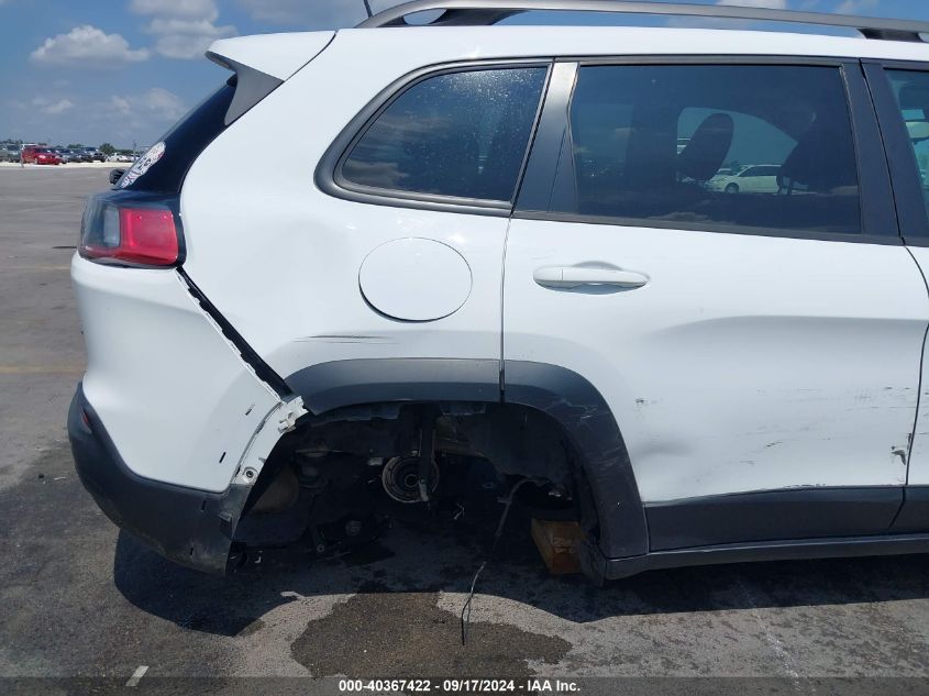 VIN 1C4PJMBX0KD422116 2019 JEEP CHEROKEE TRAILHAWK 4X4
