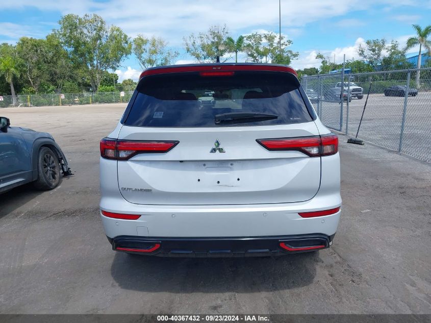 2023 Mitsubishi Outlander Ralliart S-Awc VIN: JA4J4UA87PZ033372 Lot: 40367432