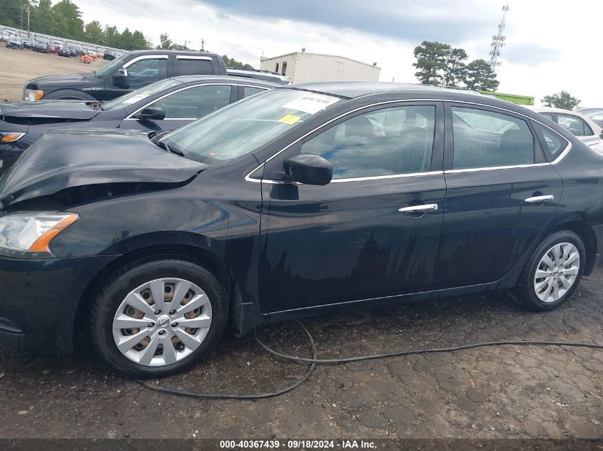 2015 Nissan Sentra S VIN: 3N1AB7AP3FY377118 Lot: 40367439