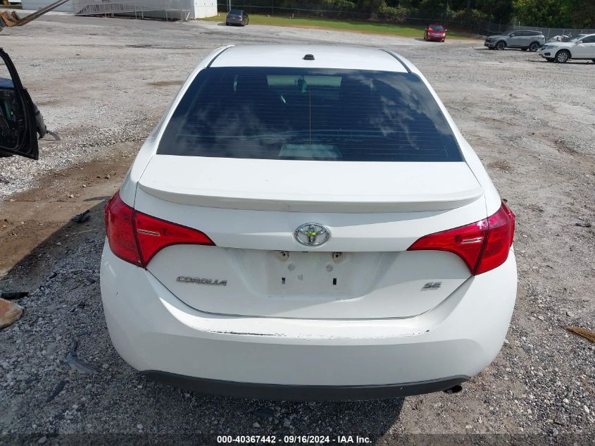 2018 TOYOTA COROLLA SE - 2T1BURHE1JC118762