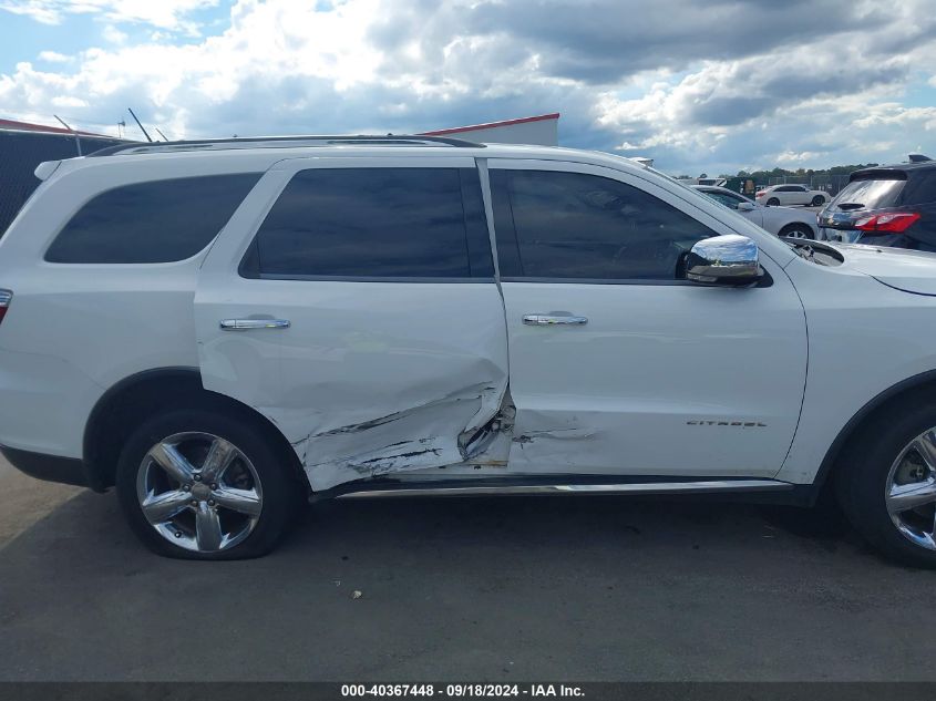 1C4RDHEG1DC592853 2013 Dodge Durango Citadel