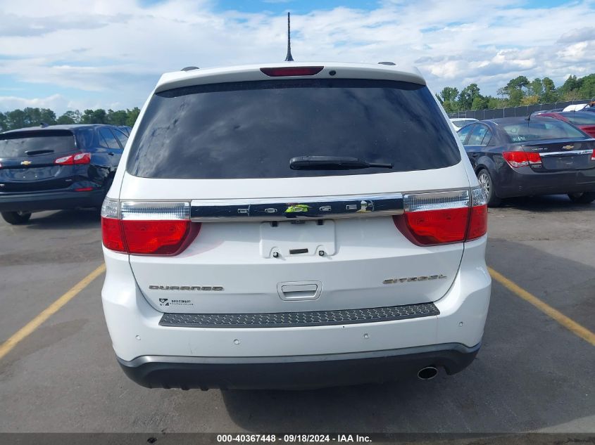 2013 Dodge Durango Citadel VIN: 1C4RDHEG1DC592853 Lot: 40367448