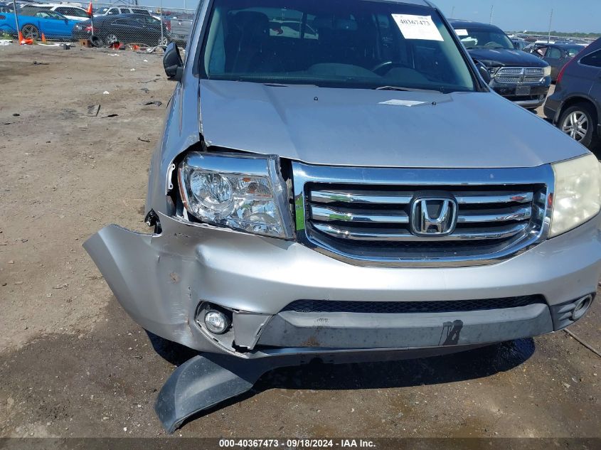 2013 Honda Pilot Ex-L VIN: 5FNYF3H5XDB031847 Lot: 40367473