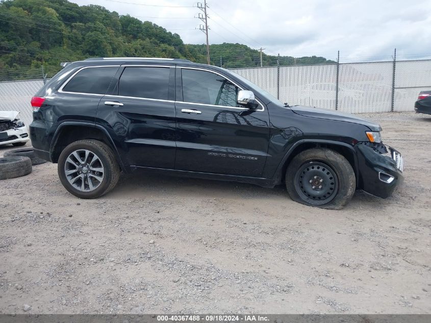 VIN 1C4RJFCG4JC343068 2018 JEEP GRAND CHEROKEE OVERLAND 4X4