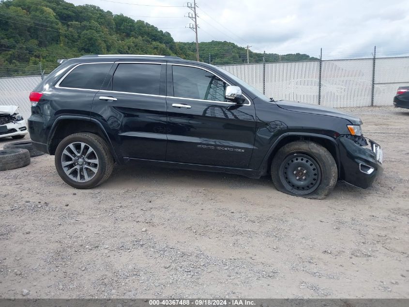 2018 Jeep Grand Cherokee Overland 4X4 VIN: 1C4RJFCG4JC343068 Lot: 40367488