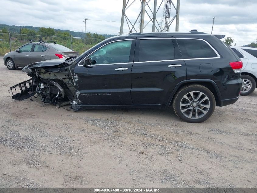 2018 Jeep Grand Cherokee Overland 4X4 VIN: 1C4RJFCG4JC343068 Lot: 40367488