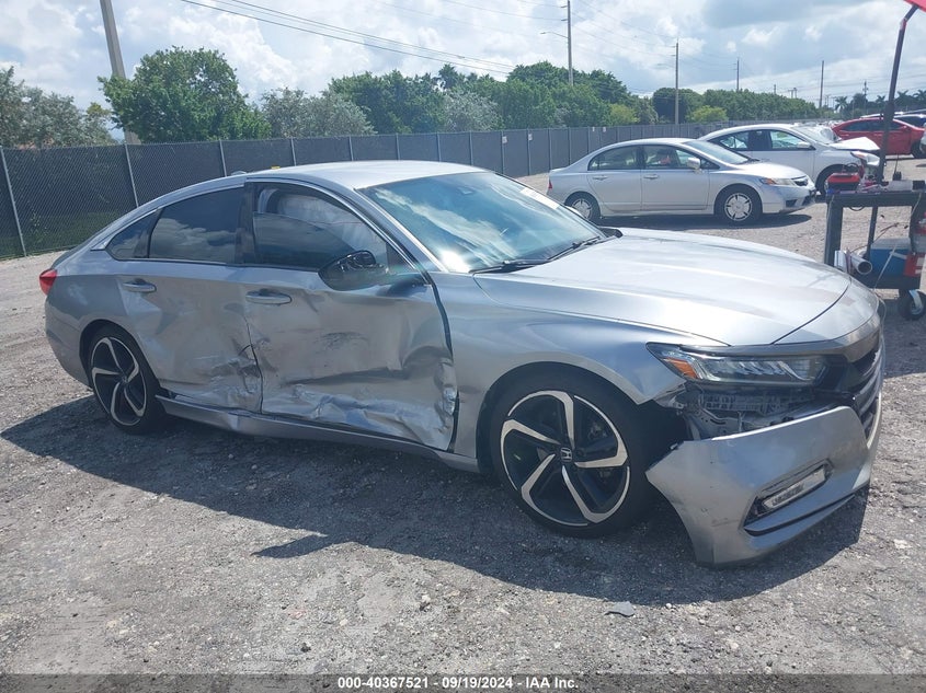 VIN 1HGCV1F30KA074202 2019 HONDA ACCORD SPORT