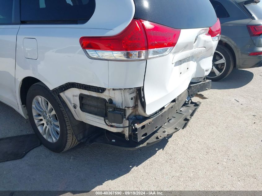 5TDYK3DC2DS405282 2013 Toyota Sienna Xle V6 8 Passenger