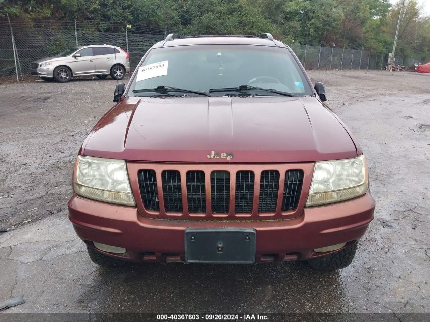 2000 Jeep Grand Cherokee Limited VIN: 1J4GW58N5YC422943 Lot: 40367603