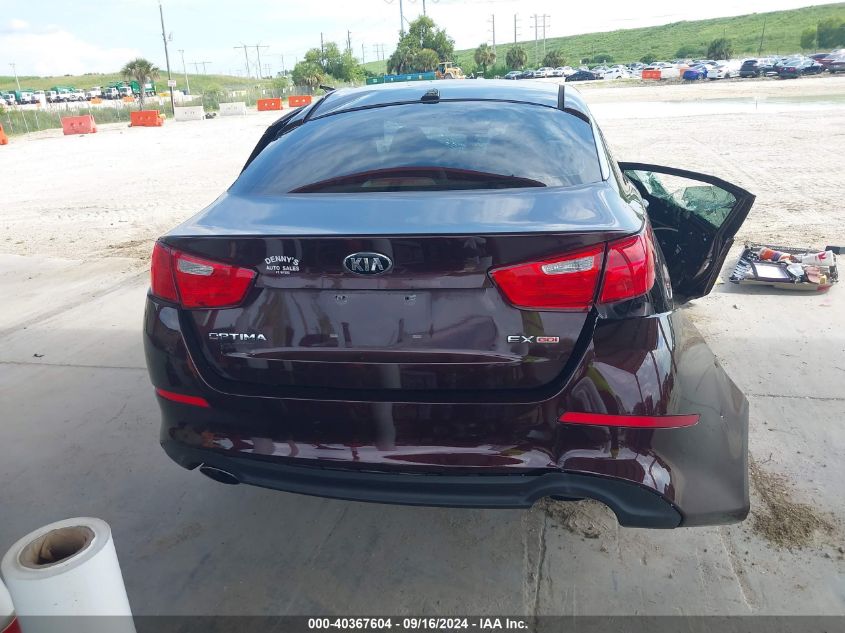 2015 Kia Optima Ex VIN: 5XXGN4A77FG483285 Lot: 40367604