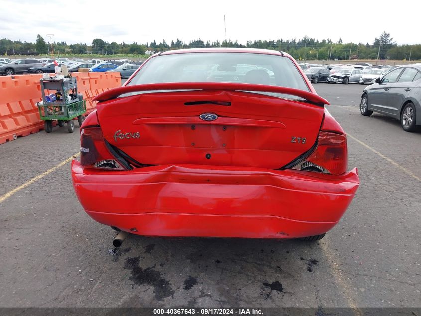 2004 Ford Focus Zts VIN: 1FAFP38Z64W111171 Lot: 40367643