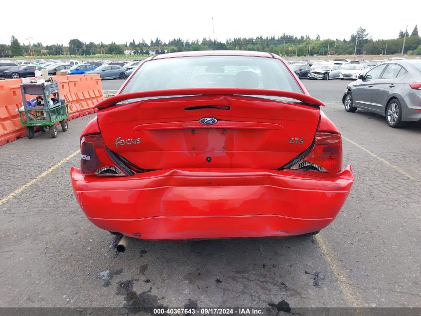 2004 Ford Focus Zts VIN: 1FAFP38Z64W111171 Lot: 40367643