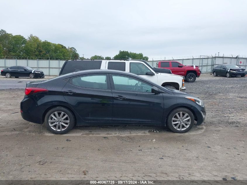 2014 Hyundai Elantra Se VIN: 5NPDH4AE5EH495544 Lot: 40367725