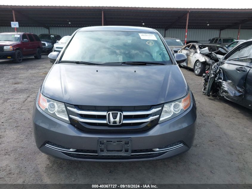 2016 Honda Odyssey Se VIN: 5FNRL5H31GB141861 Lot: 40367727