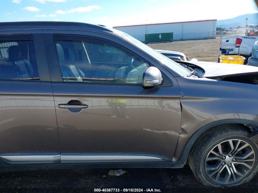 2016 Mitsubishi Outlander Se/Sel VIN: JA4AZ3A36GZ016403 Lot: 40367733