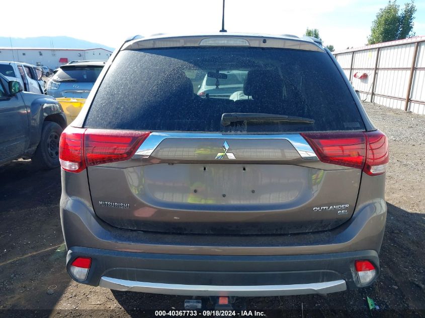 2016 Mitsubishi Outlander Se/Sel VIN: JA4AZ3A36GZ016403 Lot: 40367733