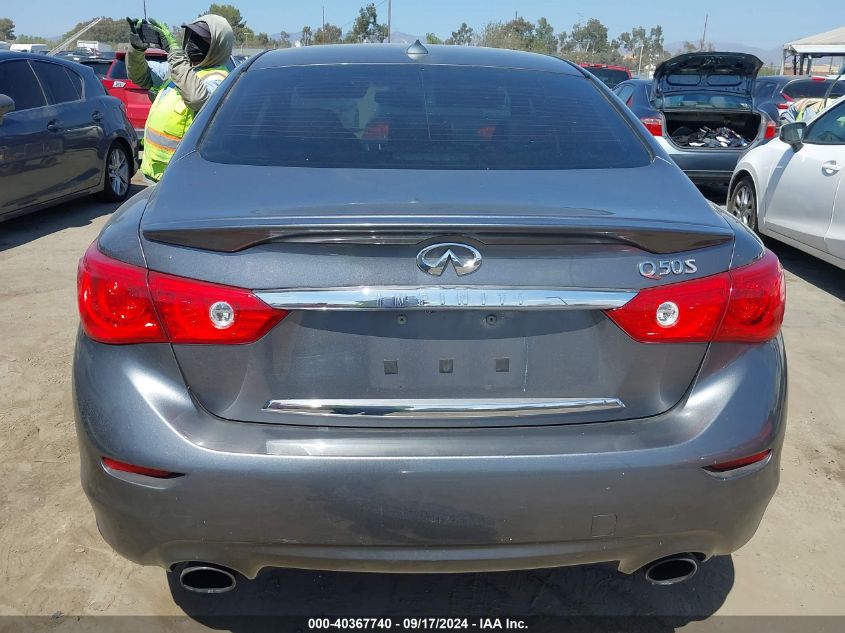 2016 Infiniti Q50 3.0T Sport VIN: JN1EV7AP2GM303430 Lot: 40367740