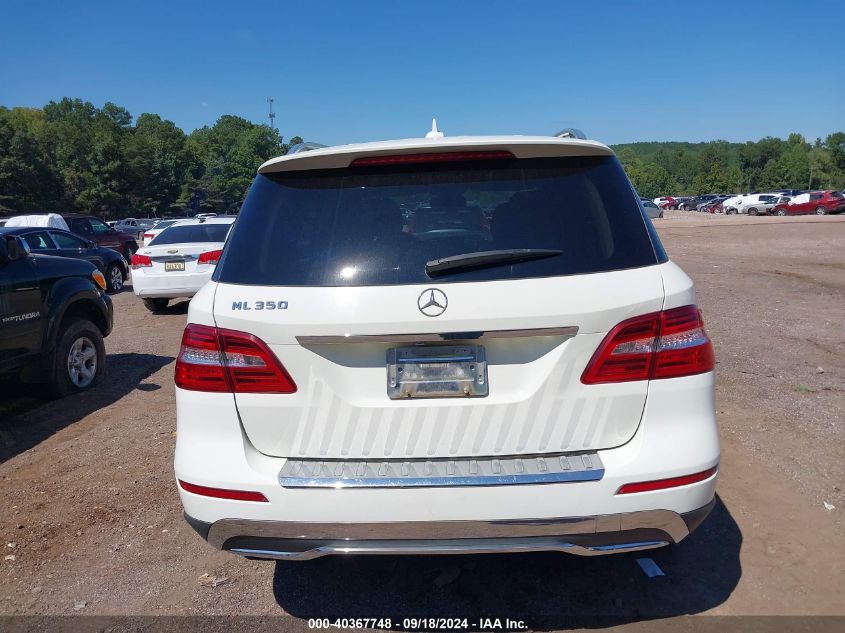 2013 Mercedes-Benz Ml 350 VIN: 4JGDA5JB6DA112888 Lot: 40367748