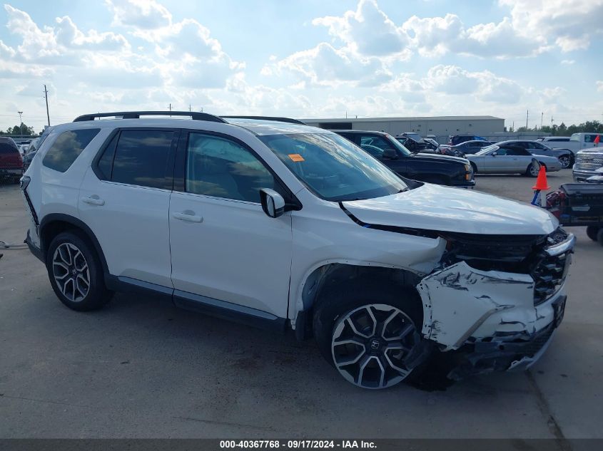 2023 Honda Pilot Awd Elite VIN: 5FNYG1H83PB040860 Lot: 40367768