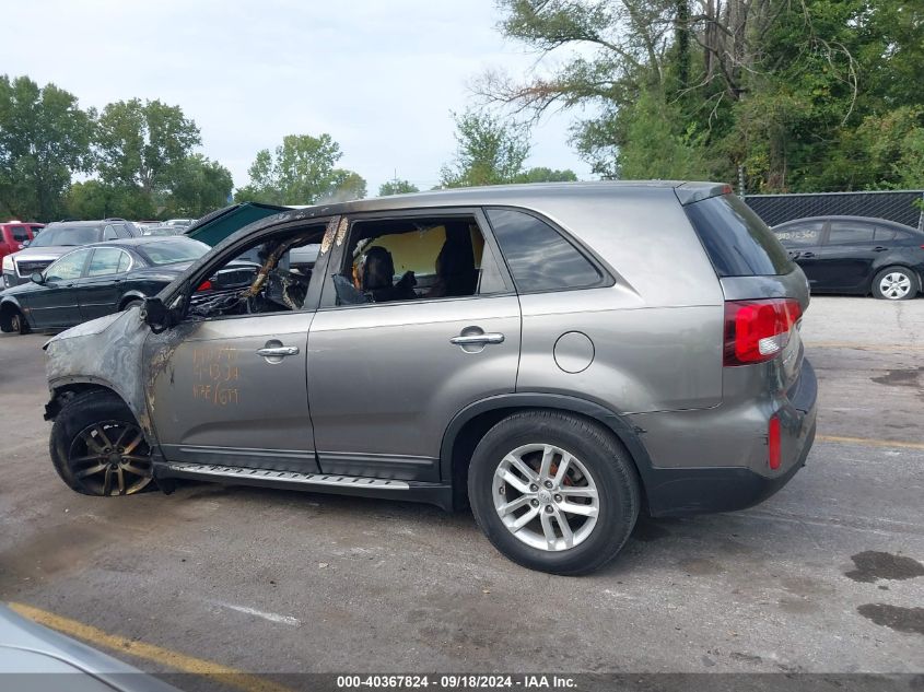 2014 Kia Sorento Lx VIN: 5XYKT3A66EG426412 Lot: 40367824