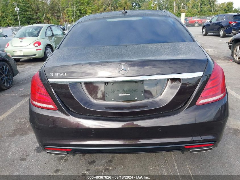 2015 Mercedes-Benz S 550 VIN: WDDUG8CB4FA196462 Lot: 40367826