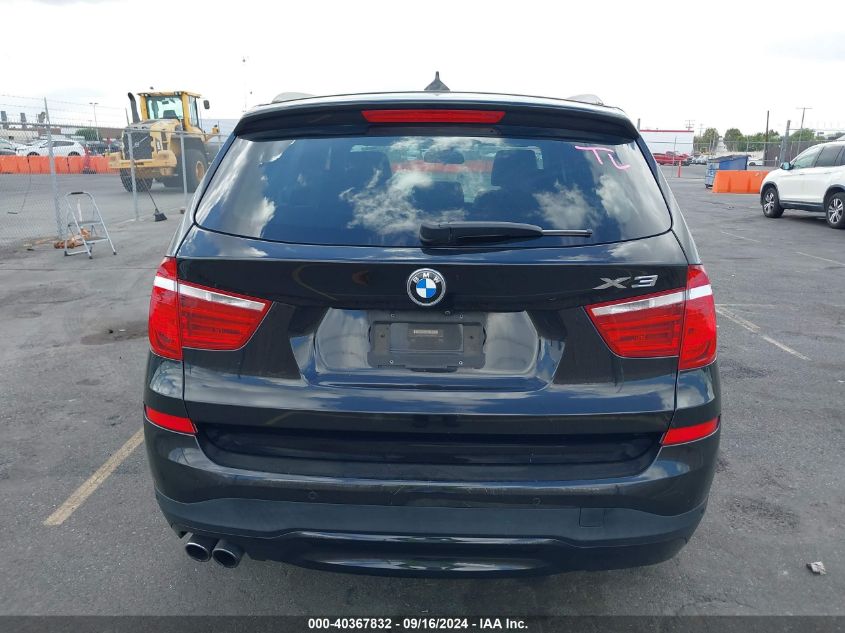 2017 BMW X3 SDRIVE28I - 5UXWZ7C55H0V85636