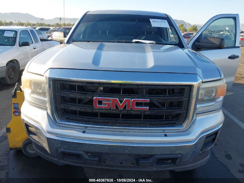 2014 GMC Sierra 1500 VIN: 3GTU2TEC5EG343647 Lot: 40367835