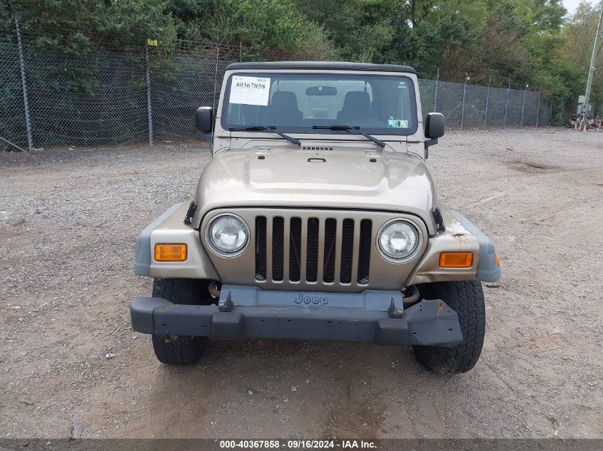 2004 Jeep Wrangler X VIN: 1J4FA39S84P791222 Lot: 40367858