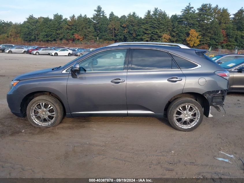 2012 Lexus Rx 350 VIN: 2T2BK1BA2CC145173 Lot: 40367878