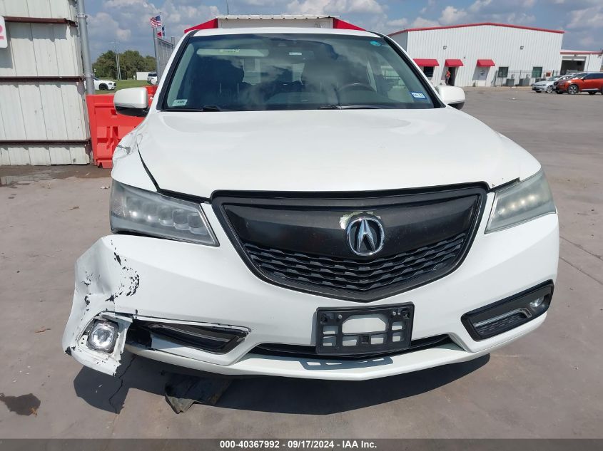 2015 Acura Mdx Technology Package VIN: 5FRYD4H46FB023183 Lot: 40367992