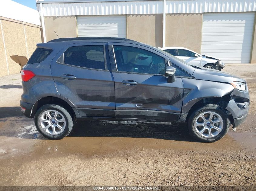 2022 Ford Ecosport Se VIN: MAJ6S3GL9NC465815 Lot: 40368016