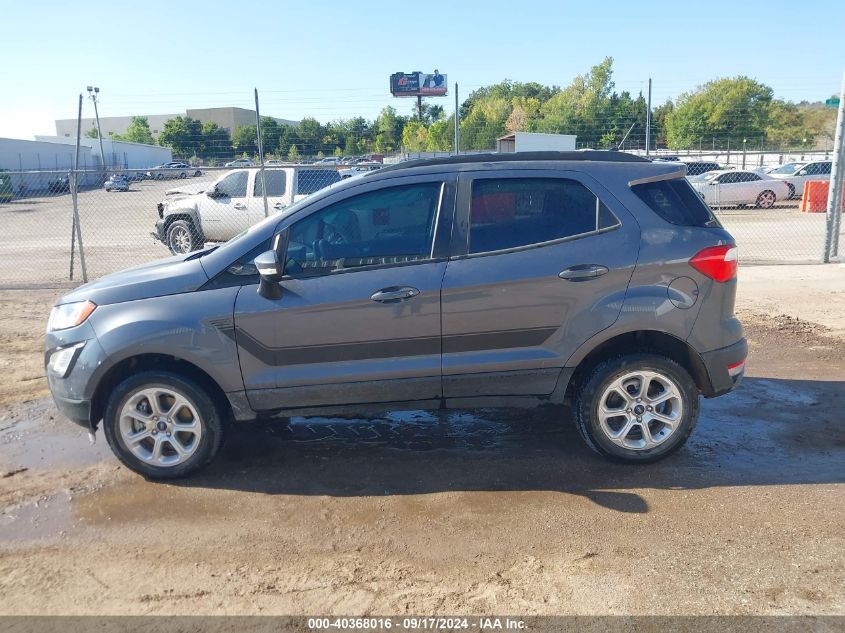 2022 Ford Ecosport Se VIN: MAJ6S3GL9NC465815 Lot: 40368016