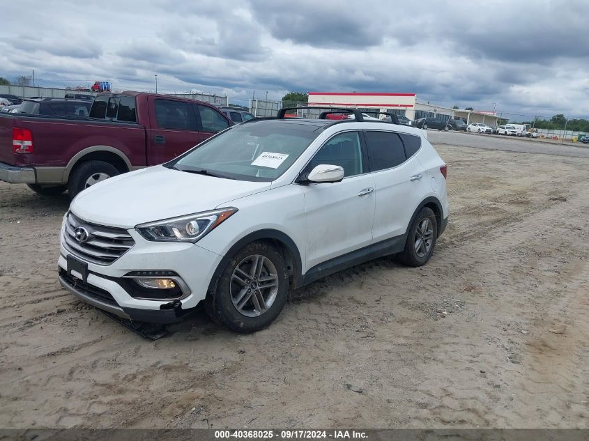 VIN 5XYZUDLB7HG485355 2017 Hyundai Santa Fe, Sport... no.2