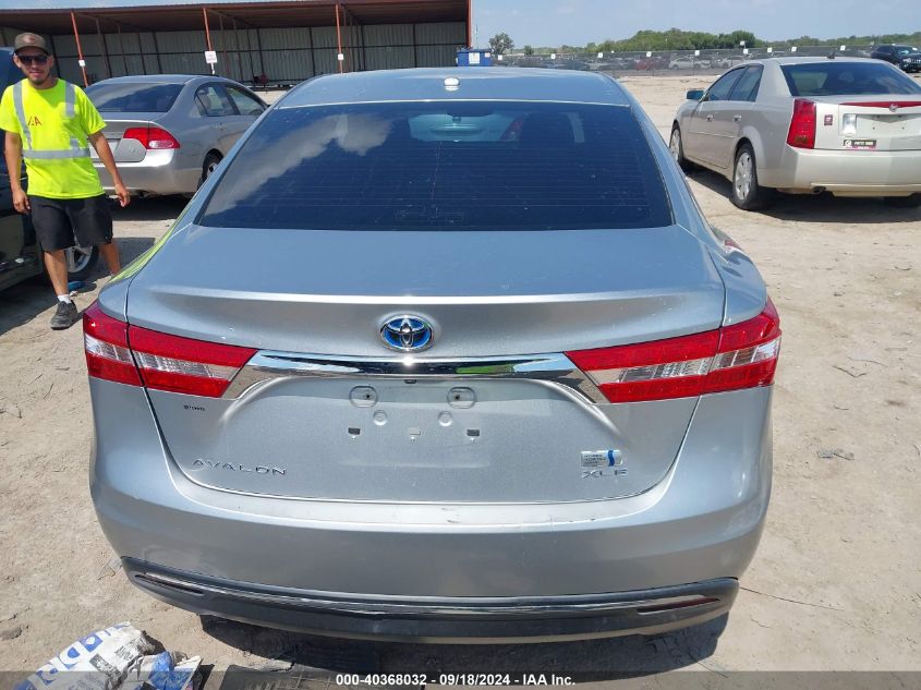 2015 Toyota Avalon Hybrid Xle Touring VIN: 4T1BD1EB4FU041466 Lot: 40368032