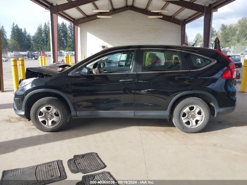 2015 Honda Cr-V Lx VIN: 2HKRM4H3XFH635207 Lot: 40368038